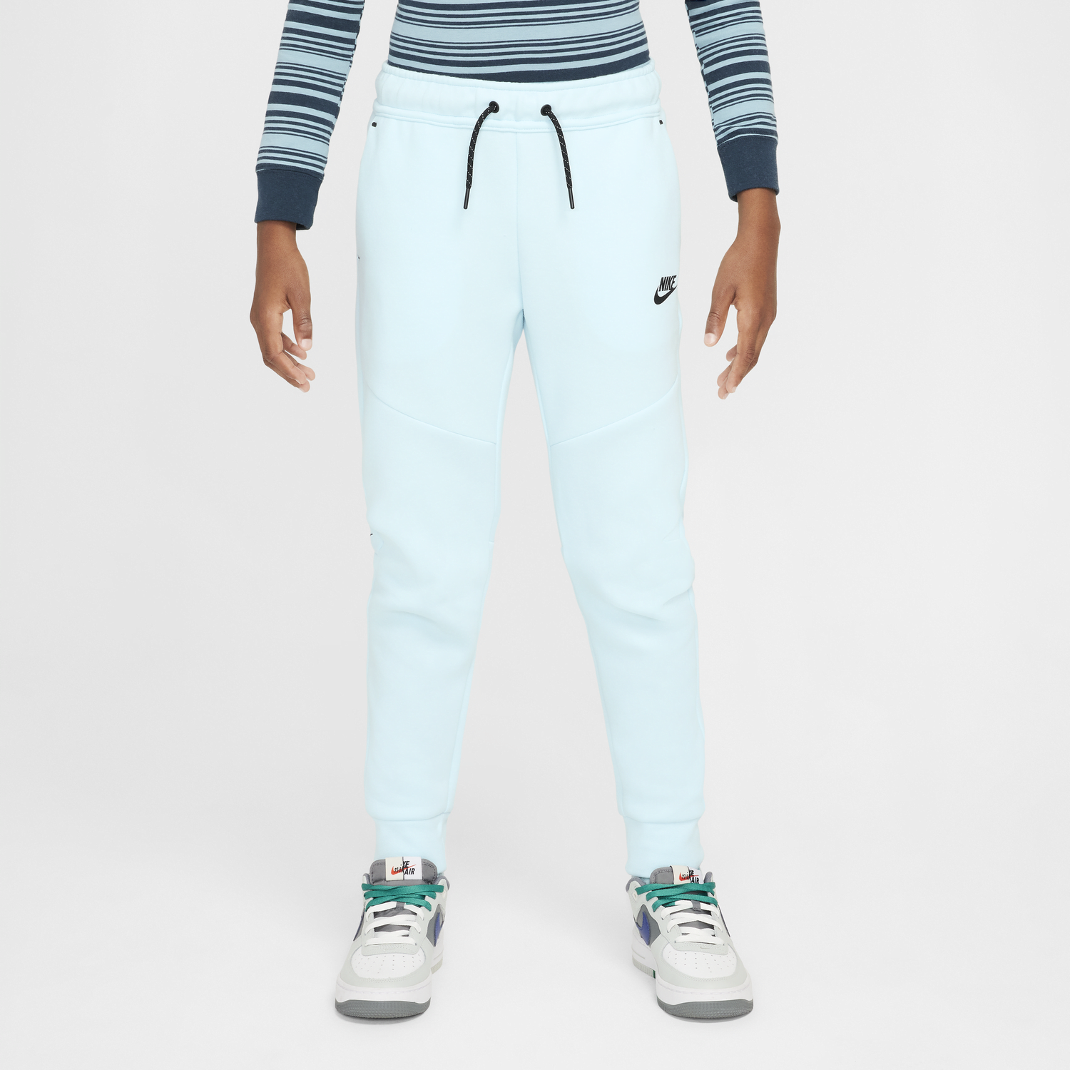 Спортни панталони Nike Nike Sportswear Tech Fleece Older Kids' Pants Синьо | HV5869-474, 0