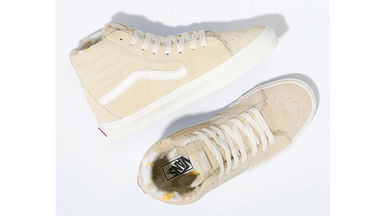 Кецове и обувки Vans SK8-HI Cozy Hug Бежово | VN0A7Q5NBVV, 6