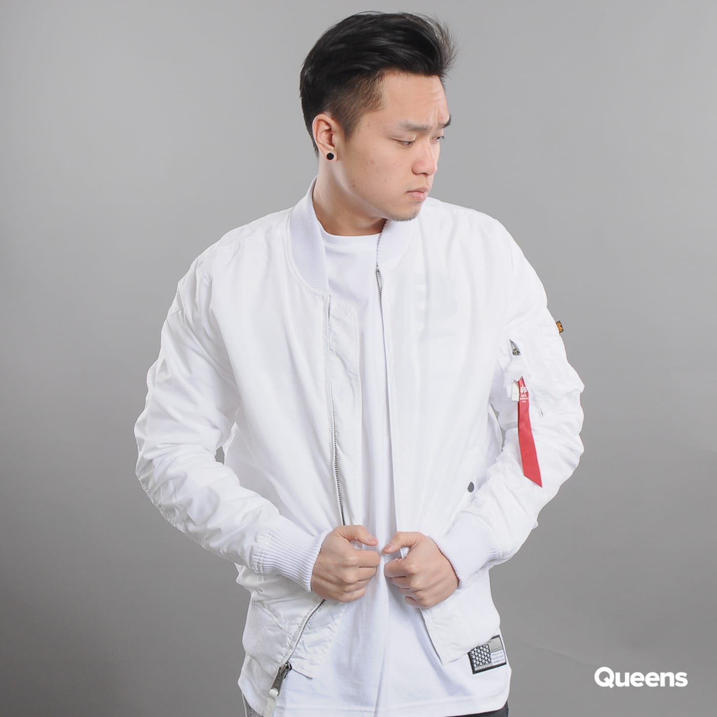 Яке бомбър Alpha Industries MA - 1 TT Бяло | 191103 09, 0