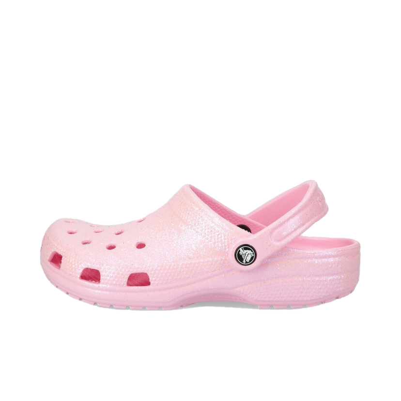 Кецове и обувки Crocs Classic Glitter Clog Розово | 205942.6S0