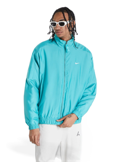 Яке бомбър Nike Solo Swoosh Satin Bomber Jacket Тюркоазено | DN1266-392