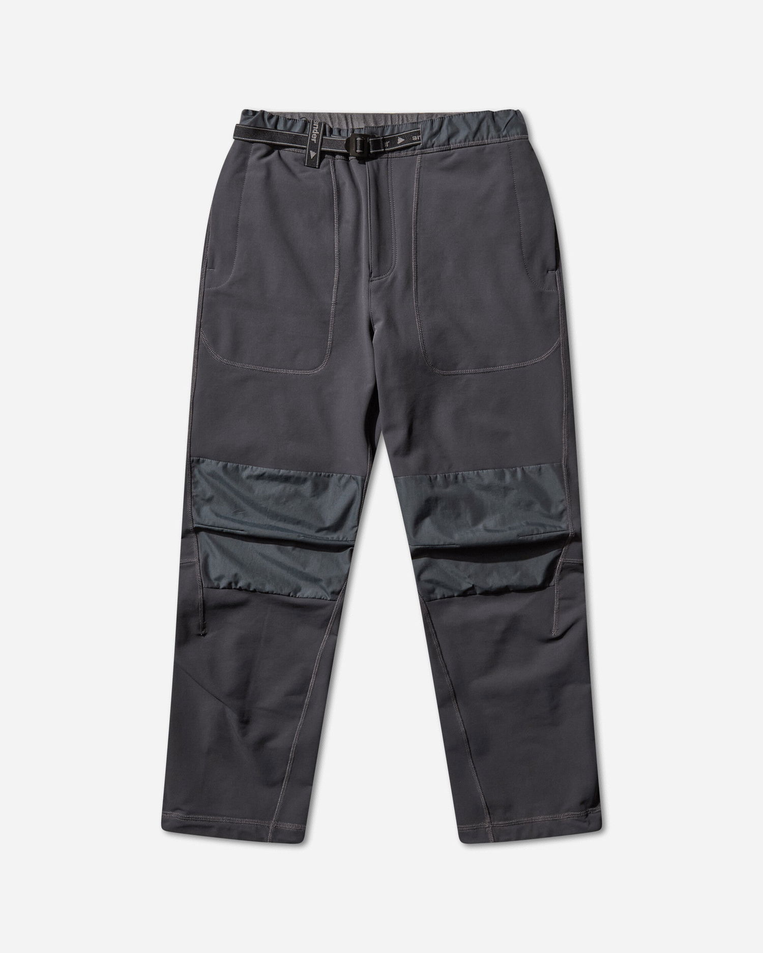 Панталони and wander Stretch Shell Pants with Integrated Webbing Belt and Knee Panels Сиво | 5745222006 023, 0