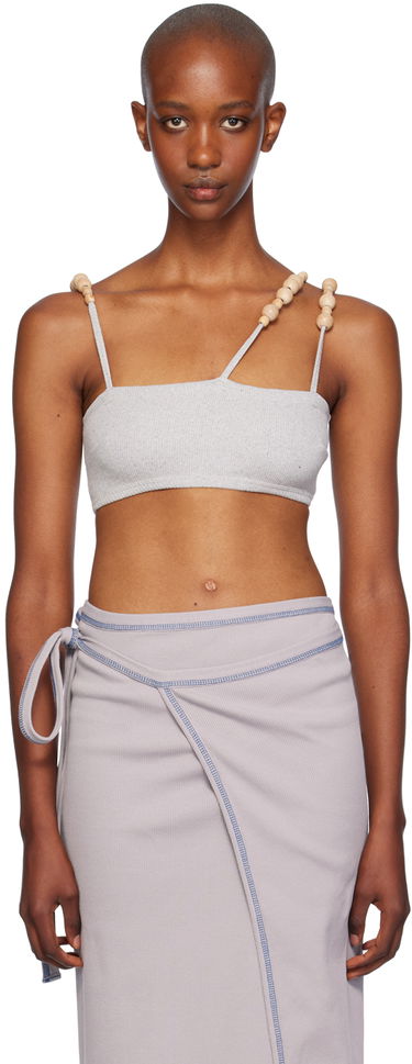 Пола Baserange Tav Asymmetric Bralette Сиво | BRTV-RC-WI24, 0