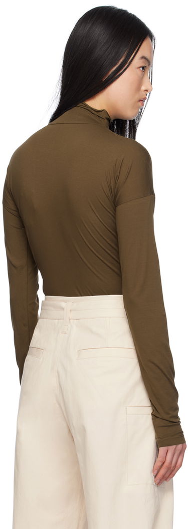 Пуловер LEMAIRE Second Skin Turtleneck Зелено | TO1175 LJ053, 2