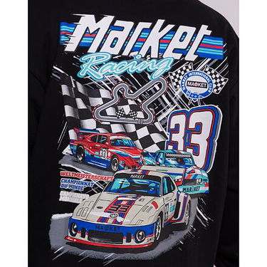 Суитчър MARKET Group 5 Hoodie Черно | 397000413-0001, 7