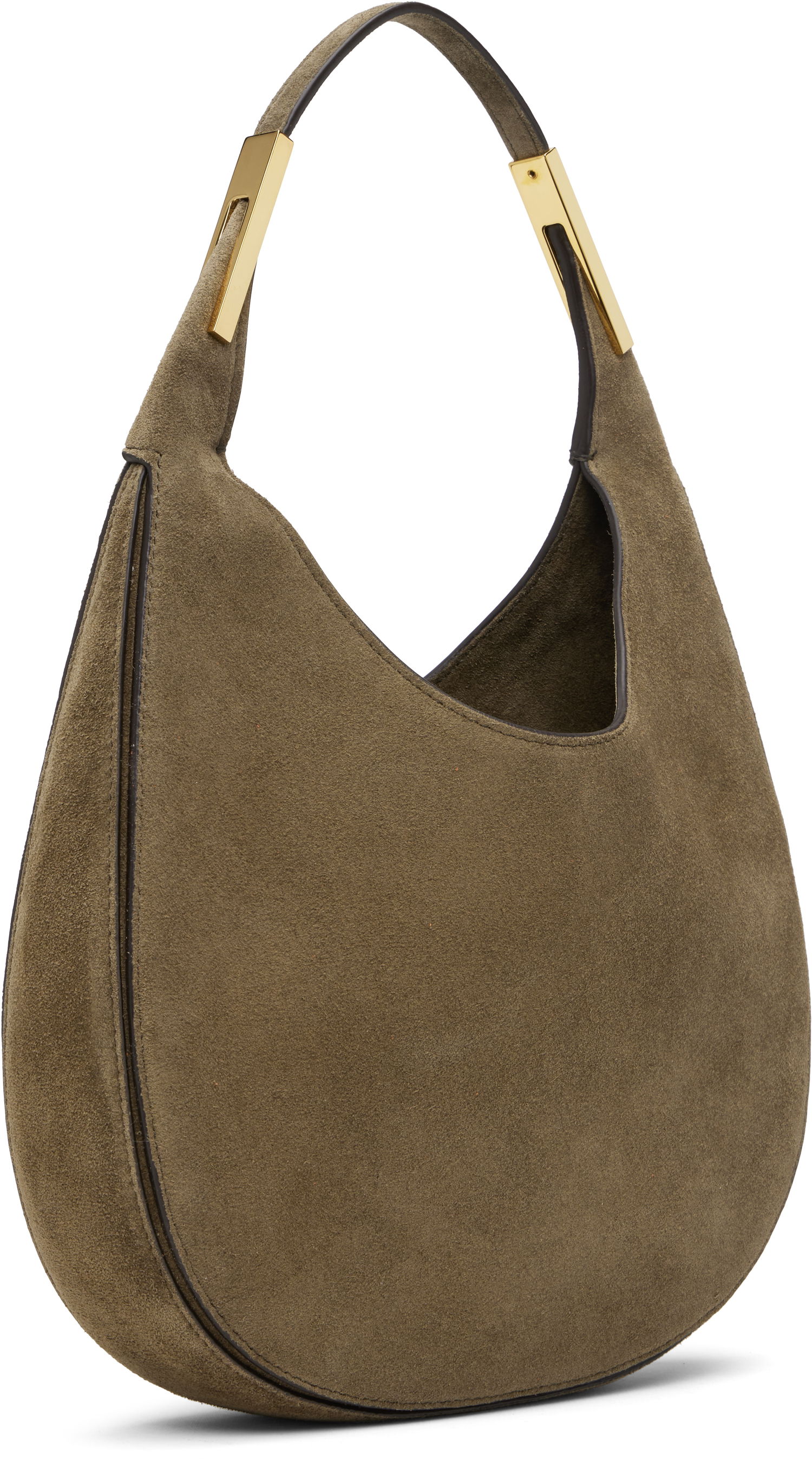 Чанта през рамо Savette Savette Small Florence Suede Shoulder Bag Зелено | H-036-03-03, 1