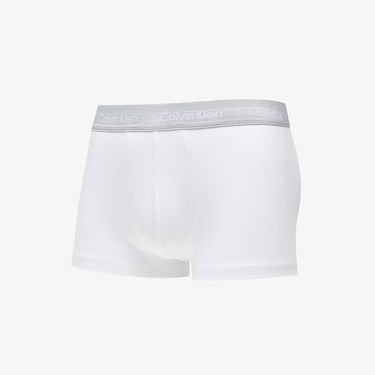 Боксерки CALVIN KLEIN Cotton Stretch Low Rise Trunk 3Pk Бяло | U2664G 1TS, 3