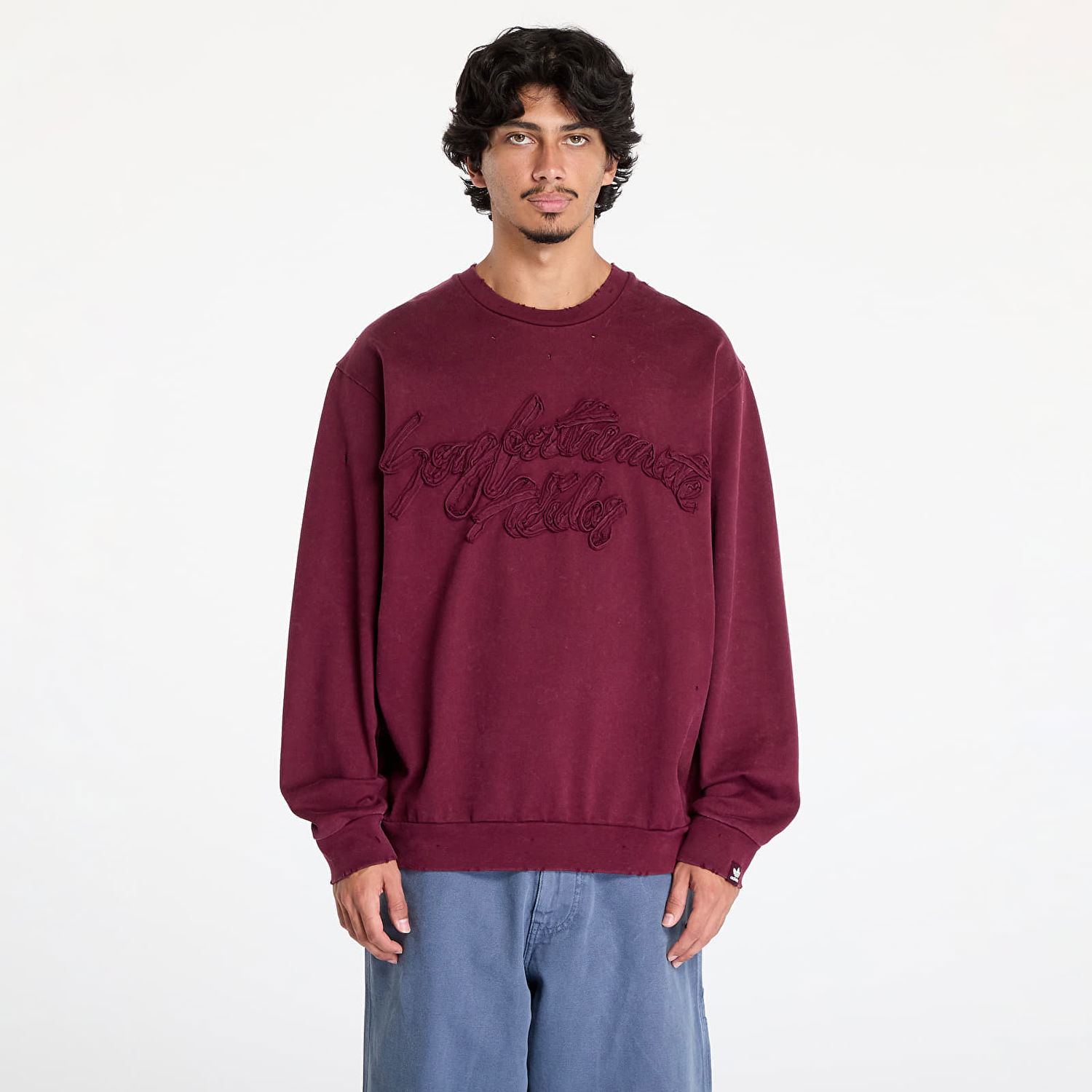 Тениска adidas Originals Song For The Mute Long Sleeve Tee Maroon Бургунди | JI9641, 0