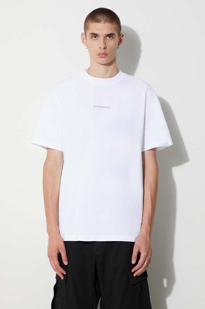 Тениска Han Kjøbenhavn Printed T-Shirt Бяло | M.133017, 0