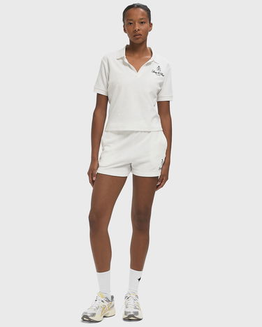 Поло тениска Sporty & Rich Sporty & Rich Women's Vendome Terry Polo Shirt Бяло | TO001602231WH01, 1