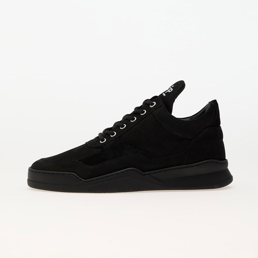 Кецове и обувки Filling Pieces Low Top Ghost Panel Черно | 25255111847