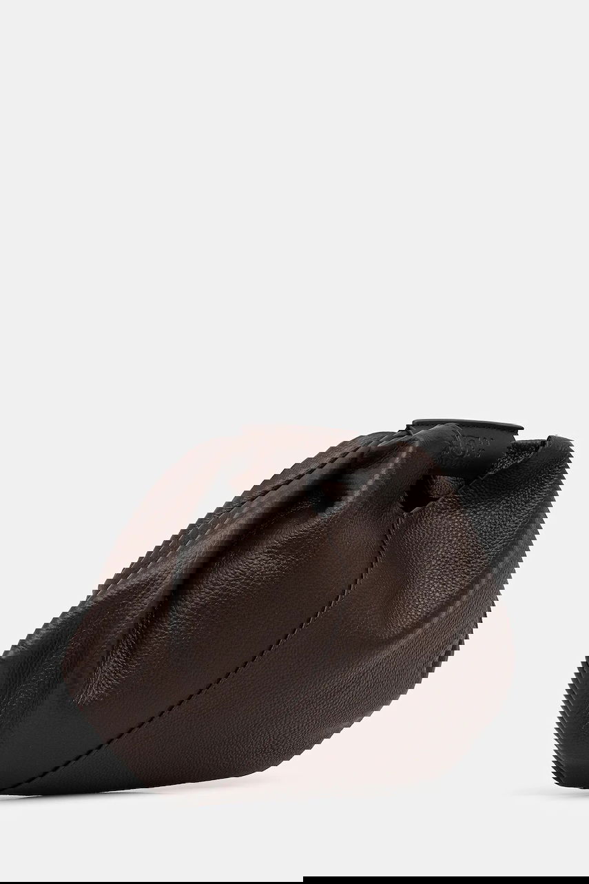 Дамска чанта Maison Margiela MM6 Maison Margiela Leather Clutch Кафяво | SB5WD0029.P7255.T2625, 1