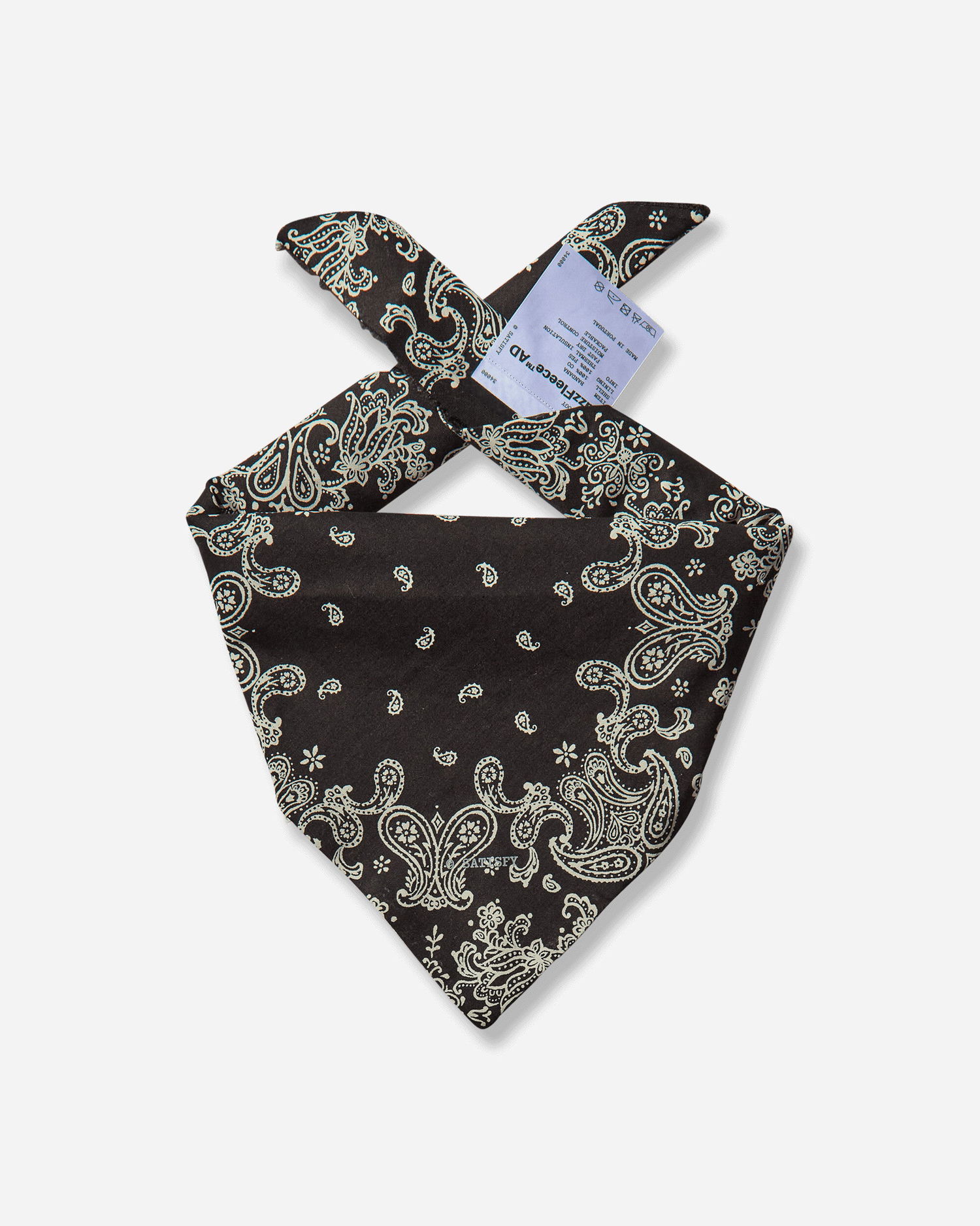 Шал Satisfy Paisley Print Bandana Черно | 34000 00000, 1
