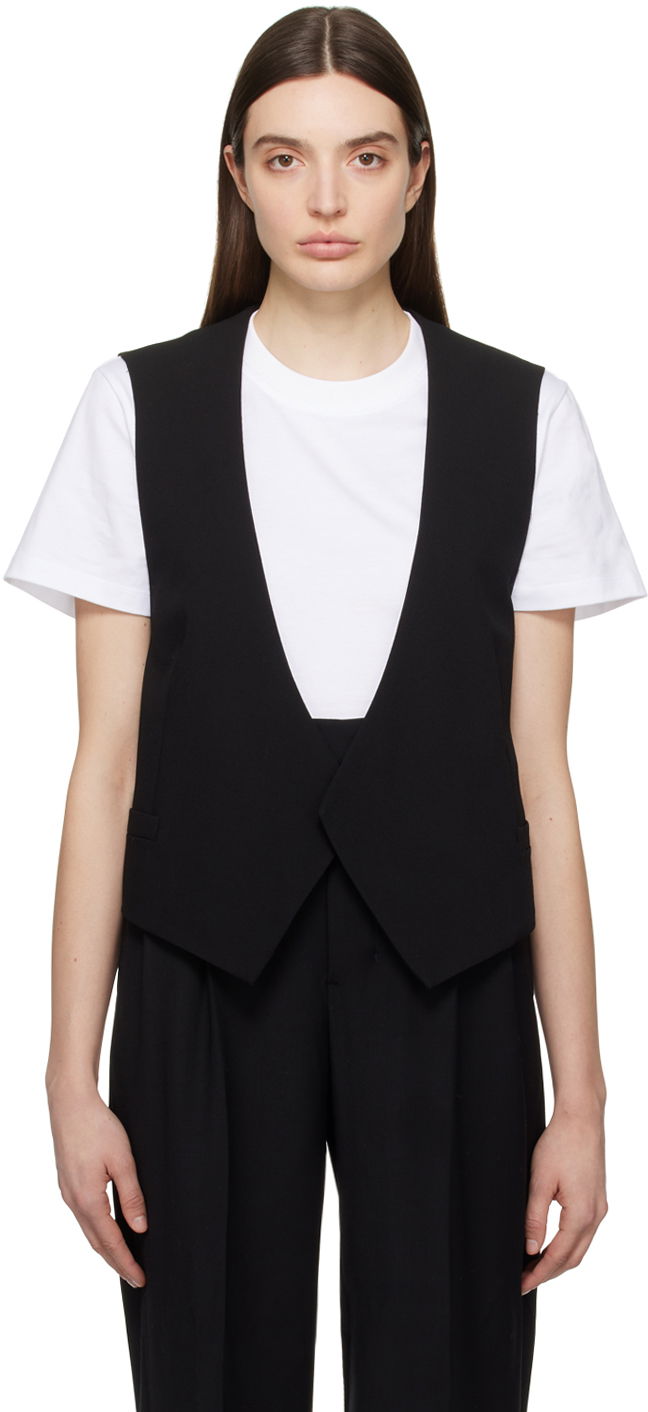 Жилетка AMI Open Vest Черно | FBV757.WV0039, 0