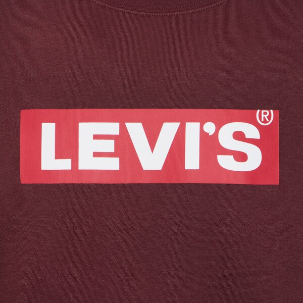 Суитчър Levi's Relaxd Graphic Crew Бургунди | 38712-0209, 1