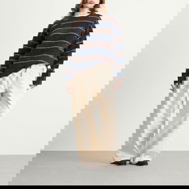 Пуловер Samsoe Samsoe Sajeanne Hairy Knit Sweater Stripe Многоцветен | F25300007-CLR002397, 4