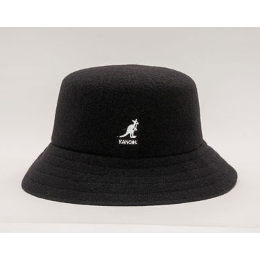 Шапка Kangol Wool Lahinch Bucket Hat Черно | K3191ST-BK001, 0