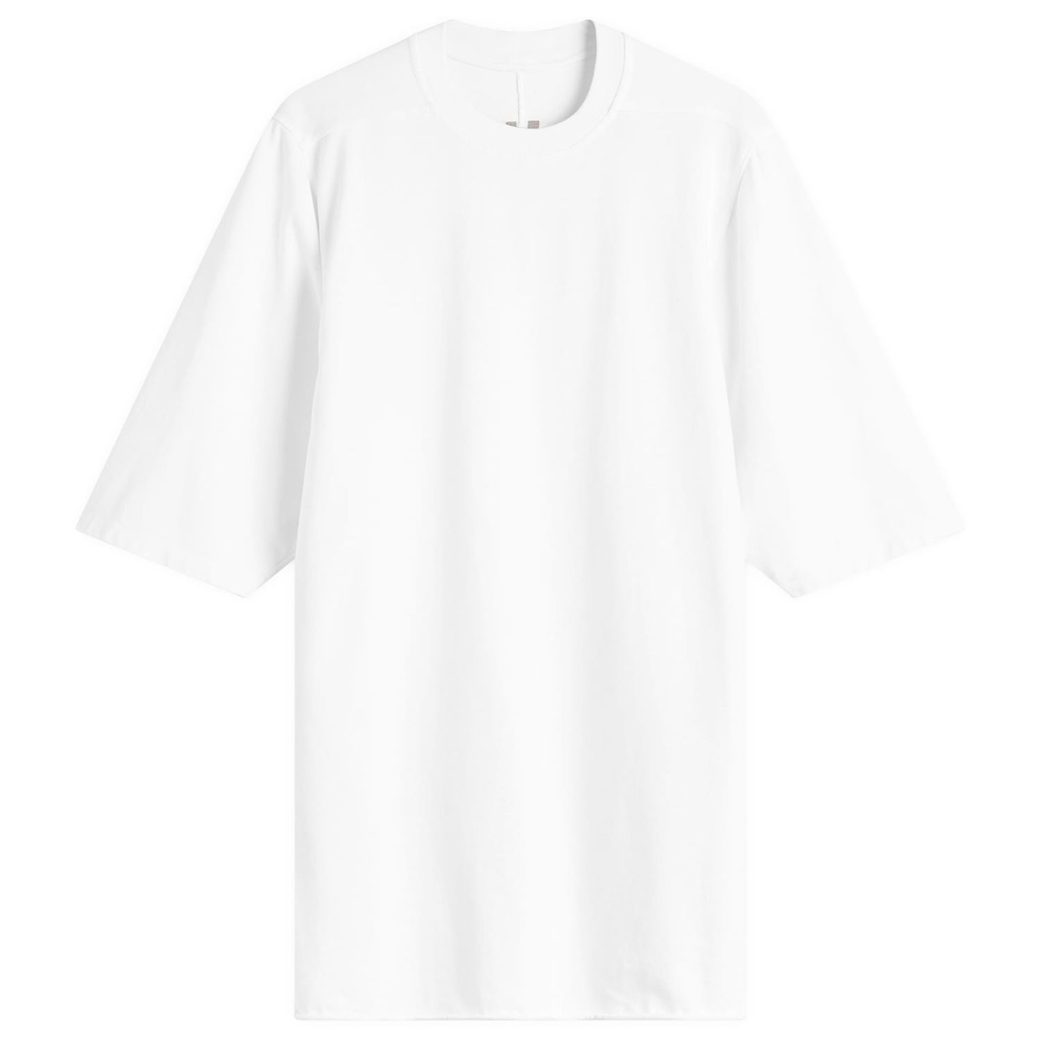 Тениска Rick Owens Jumbo T-Shirt Бяло | RR02E1274-RIG-11, 1