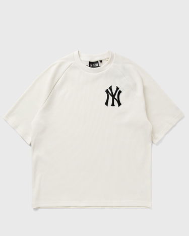 Тениска New Era New York Yankees Waffle T-Shirt Бяло | 60684511, 0
