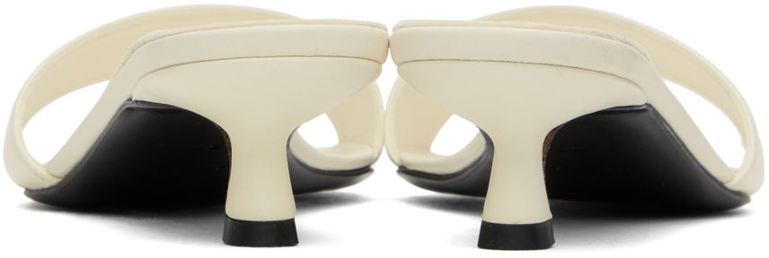 Аксесоари Loulou de Saison Loulou de Saison Atrium Heeled Sandals Бяло | ATRIUM, 1