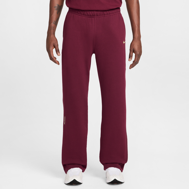 Спортни панталони Nike NOCTA Fleece CS Cuffless Pants Бургунди | FZ4675-638, 1