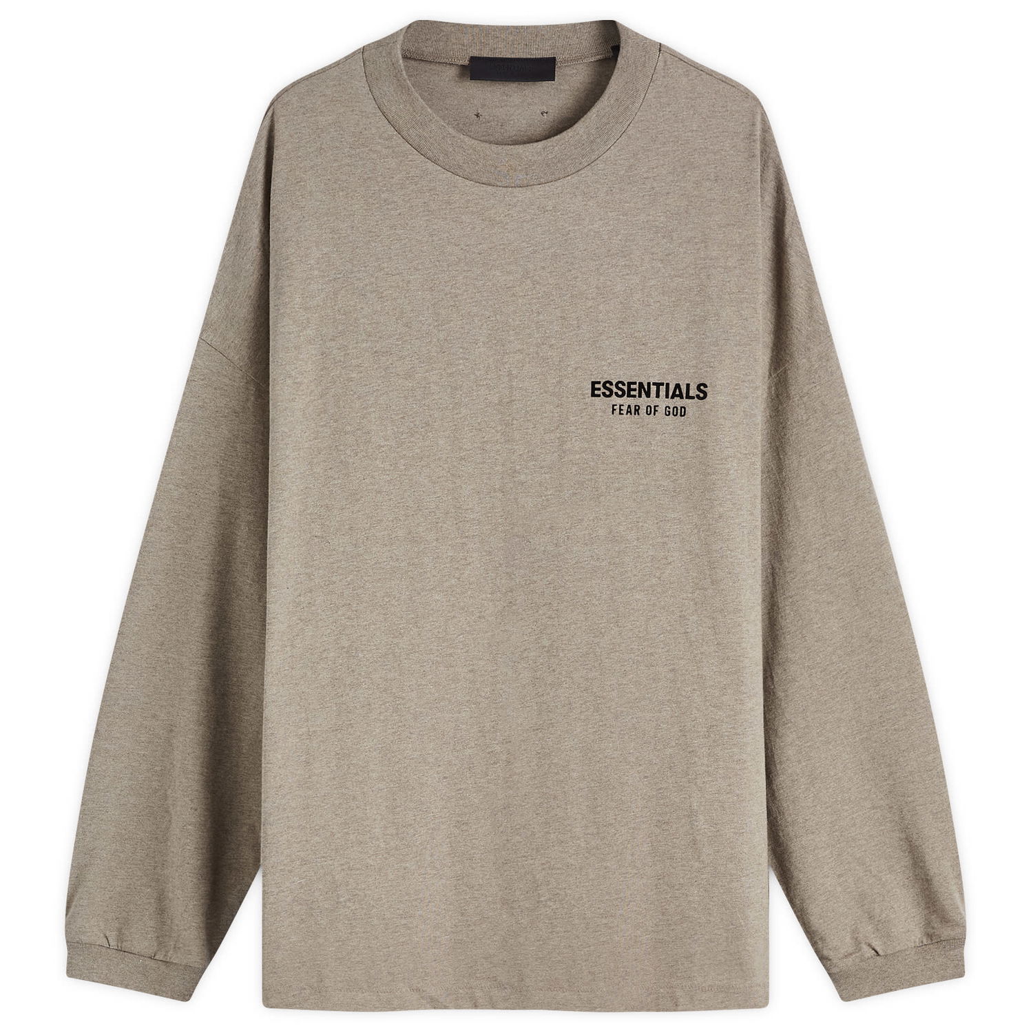 Тениска Fear of God Core Logo Jersey Long Sleeve T-Shirt Бежово | 125HO244379F, 0