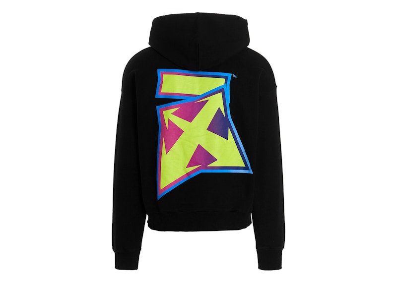 Суитчър Off-White Arrows Oversized Hoodie Черно | OMBB085F22FLE0041070, 0