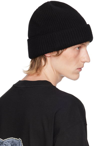 Шапка We11done Knit Beanie Черно | WD-KH2-24-644-U-BK, 2