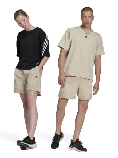 Къси панталони adidas Originals Botanically Dyed Бежово | HE3067