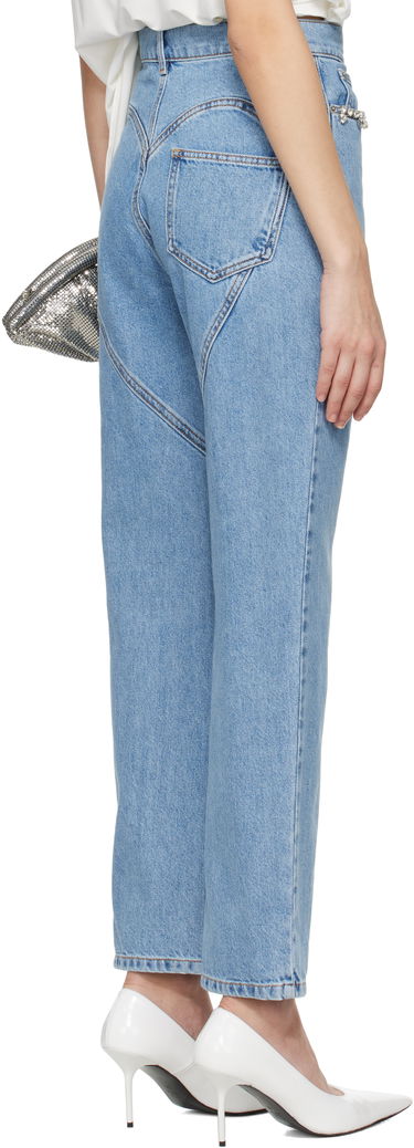 Дънки Area AREA Crystal Heart Cutout Jeans Синьо | 0000PA0069DE01, 2