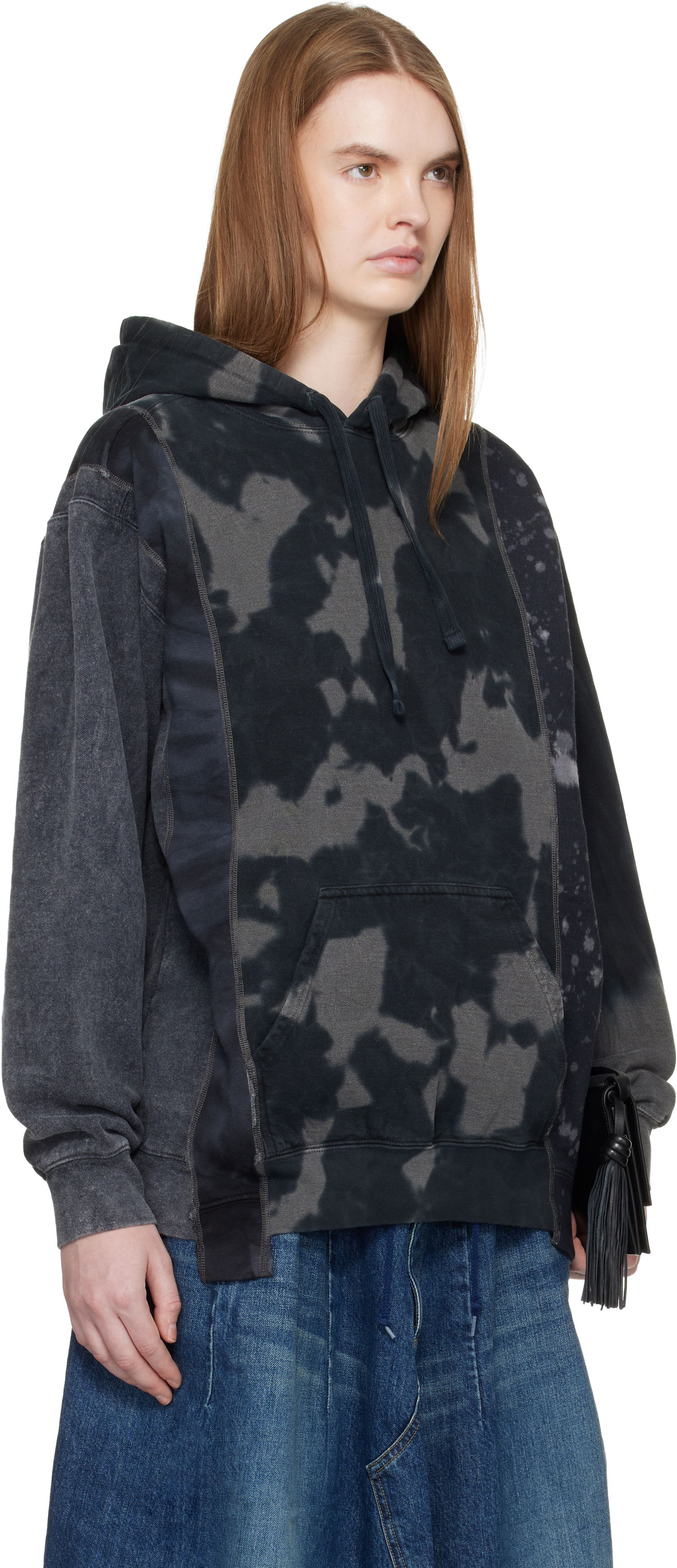 Суитчър Needles Mishmash 5 Cut Hoodie Многоцветен | QV405, 1