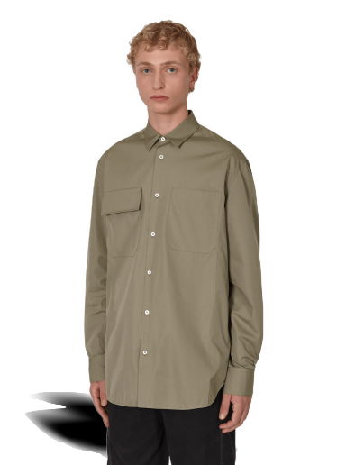 Риза Jil Sander Cotton Shirt Зелено | J23DL0002 317