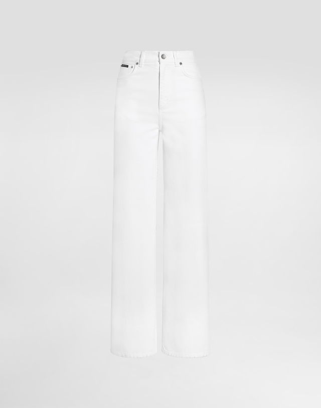 Dolce & Gabbana Five-Pocket Wide-Leg Jeans