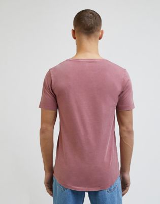Тениска Lee Shaped Tee "Dark Mauve" Розово | 112341703:XXL, 1