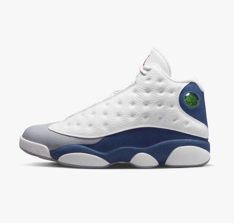 Кецове и обувки Jordan Air Jordan 13 Retro "French Blue" Бяло | 414571-164, 0