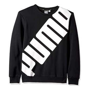 Пуловер Puma Logo Printed Fleece Pullover Черно | 855069-01, 0