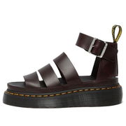 Clarissa II Atlas Quad Leather Platform Sandals