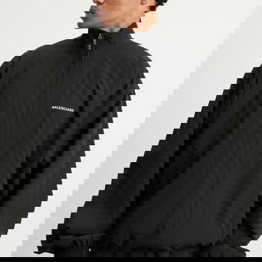 Комплект Balenciaga Men's Stretch Poly Tracksuit Jacket, Size Large, Balenciaga Черно | 839090-TRO31-1000, 5