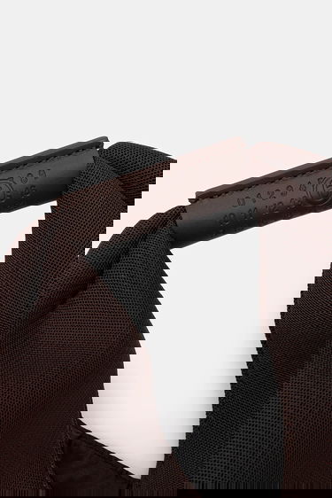 Дамска чанта Maison Margiela Triangle Fabric Top Handle Bag Кафяво | S54WD0043.P6414.T2625, 3