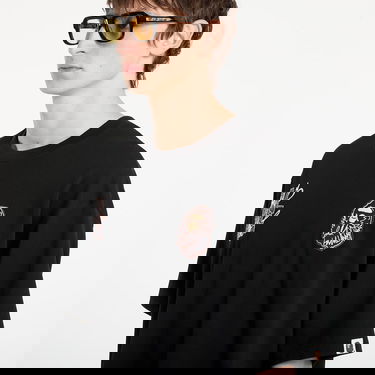 Тениска BAPE BAPE® x FOOTSHOP - Scribble Logo Tee UNISEX Black Черно | 001TEL721323MBLK, 4