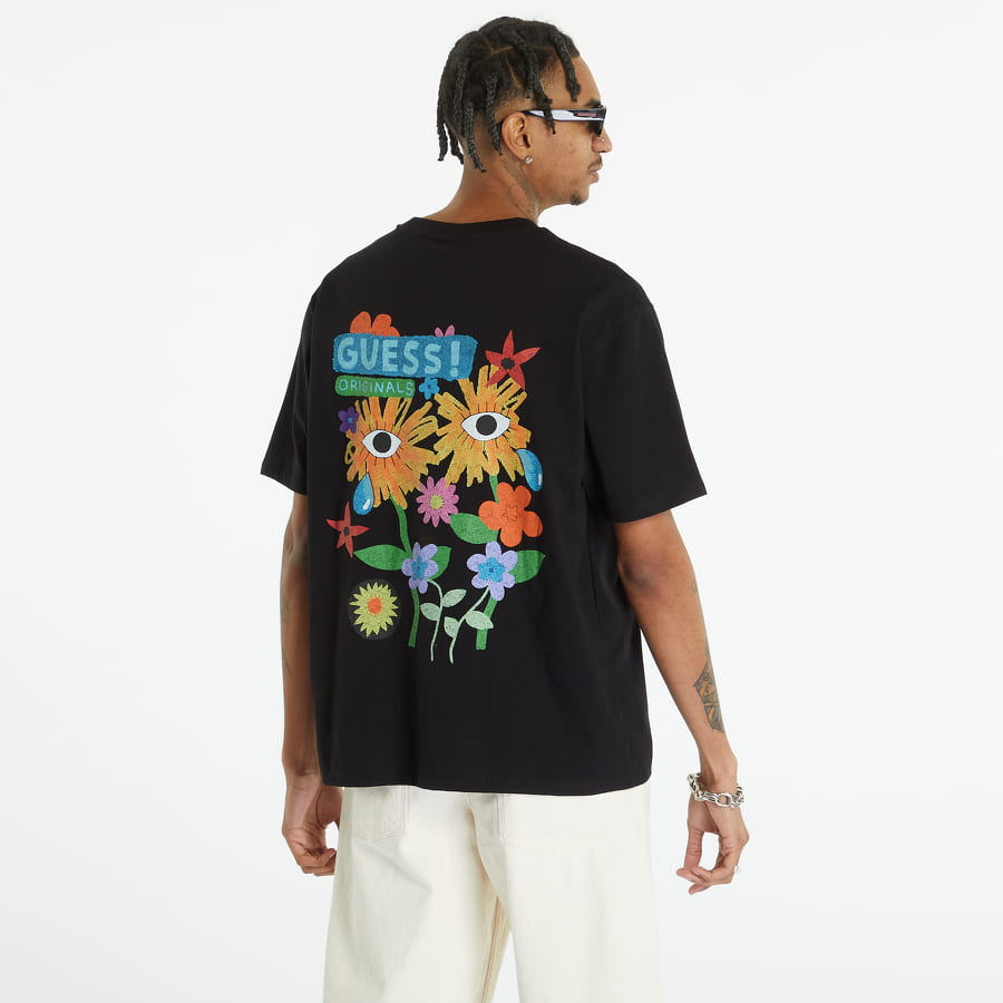 Тениска GUESS Originals Earth Day Garden Tee Черно | M3GI65KBQN2, 1