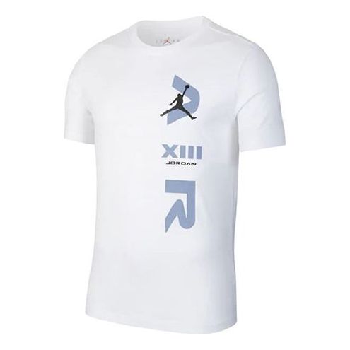 Тениска Jordan Jordan Legacy AJ13 T-Shirt Бяло | CW0796-100