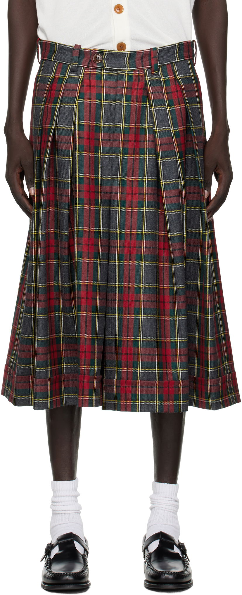 Къси панталони Vivienne Westwood Vivienne Westwood Tartan Culottes Shorts Многоцветен | 3F01000C-W0176-