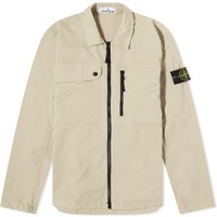 Яке Stone Island Supima Cotton Twill Stretch-TC Zip Shirt Jacket Бежово | 801510210-V0095, 1