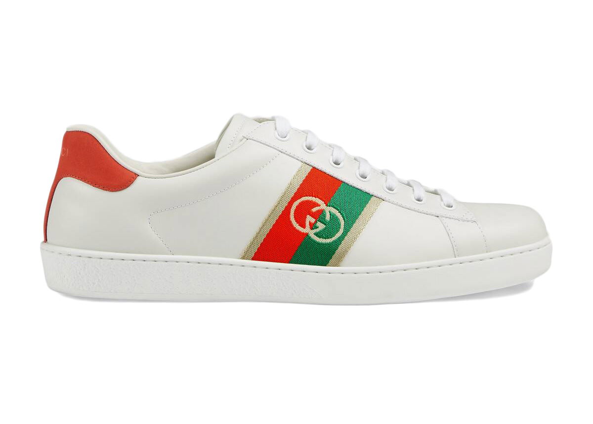 Кецове и обувки Gucci Ace Interlocking GG (W) Бяло | 645767 1XGM0 9063, 0