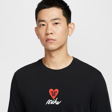 Тениска Nike Sportswear Long Sleeve T-Shirt Черно | HV9807-010, 2