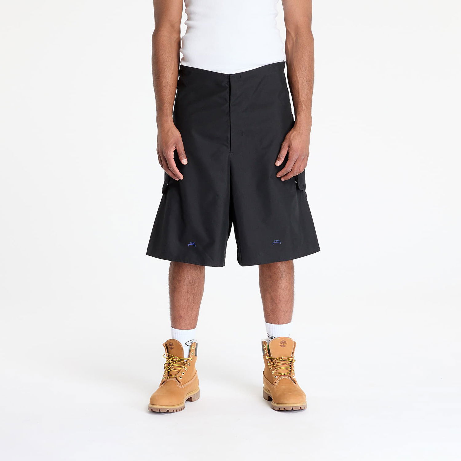 Къси панталони A-COLD-WALL* A-COLD-WALL* Form Shorts Черно | ACWMB314 Black, 0