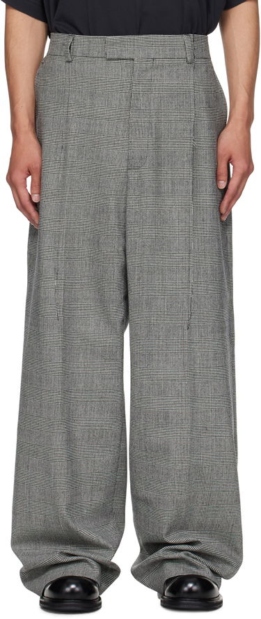 Панталони VETEMENTS VETEMENTS Cut Baggy Tailored Trousers Сиво | UH76TP350GC, 0