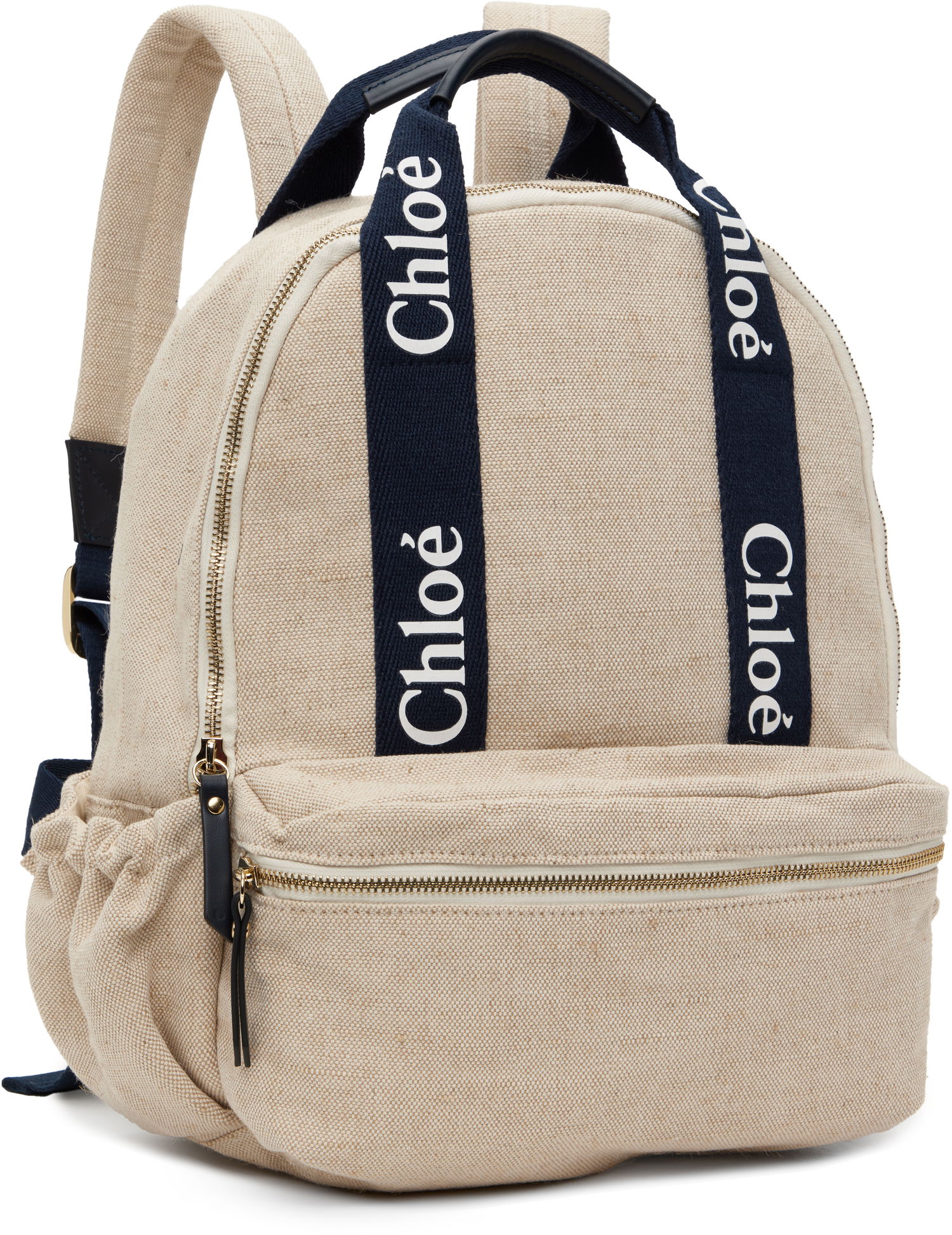 Раница CHLOÉ Chloé 'Chloé' Canvas Backpack Бежово | C20423, 1