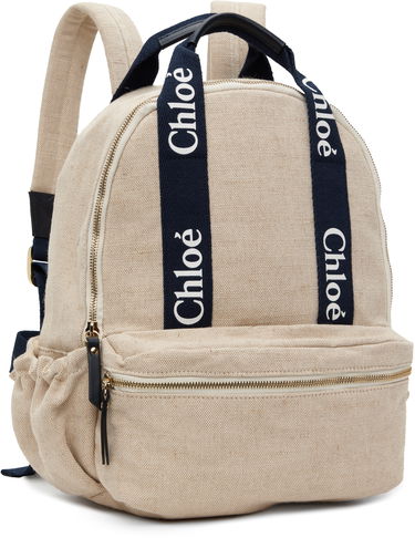 Раница CHLOÉ Chloé 'Chloé' Canvas Backpack Бежово | C20423, 1